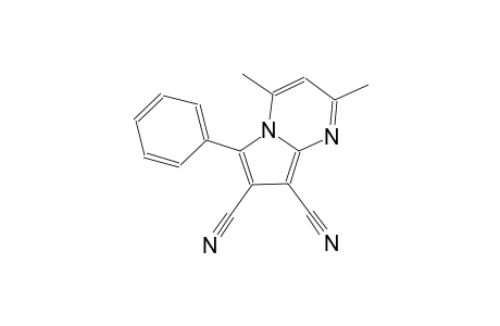 2,4-dimethyl-6-phenylpyrrolo[1,2-a]pyrimidine-7,8-dicarbonitrile