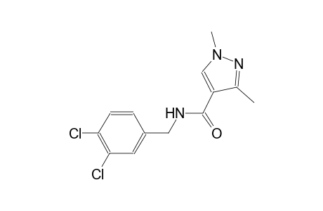 N-(3,4-dichlorobenzyl)-1,3-dimethyl-1H-pyrazole-4-carboxamide