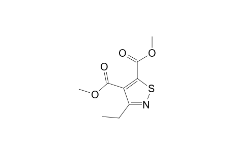 4,5-Isothiazoledicarboxylic acid, 3-ethyl-, dimethyl ester