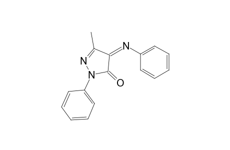 (Z)-3-methyl-1-phenyl-4-(phenylimino)-1H-pyrazol-5(4H)-one