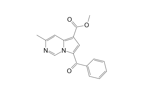 5-Methoxycarbonyl-3-methyl-7-benzoylpyrrolo[1,2-c]pyrimidine