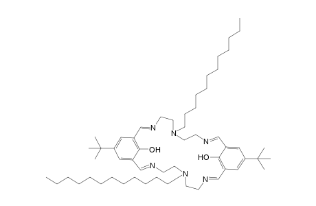 3,6,9,17,20,23-Hexaazatricyclo[23.3.1.111,15]triaconta-1(29),2,9,11,13,15(30),16,23,25,27-decaene-29,30-diol, 13,27-bis(1,1-dimethylethyl)-6,20-didodecyl-