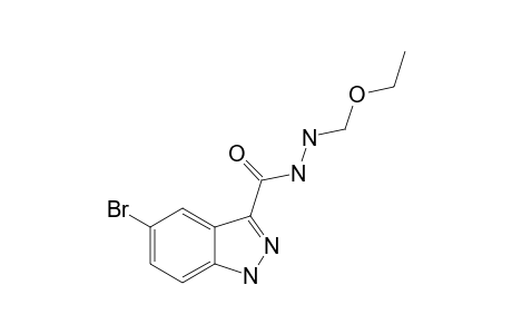 (E)-3-ETHOXYMETHYLENHYDRAZINOCARBONYL-5-BROMOINDAZOLE