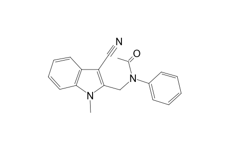 N-(3-Cyano-1-methyl-1H-indol-2-ylmethyl)-N-phenyl-acetamide