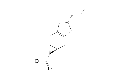 4-PROPYL-1,1A,2,3,4,5,6,6A-OCTAHYDROCYCLOPROPA-[F]-INDENE-1-CARBOXYLIC-ACID