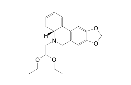 (3R)-N-(2,2-Diethoxyethyl)-8,9-methylenedioxy-4,4a,5,6-tetrahydrophenanthridine