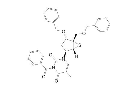 (1R,2S,4S,5S)-5-Methyl-1-{4-(benzyloxy)-5-[(benzyloxy)methyl]-6-thiabicyclo[3.1.0]hex-2-yl}-3-(benzoyl)-1,3-dihydropyrimidine-2,4-dione