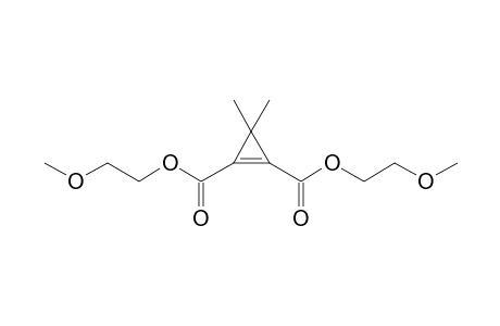 3,3-Dimethylcyclopropene-1,2-dicarboxylic acid bis(2-methoxyethyl) ester