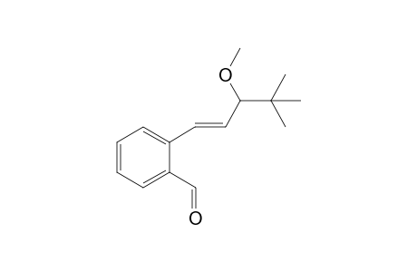 (E)-2-(3'-Methoxy-4',4'-Trimethylpent-1'-enyl)benzaldehyde