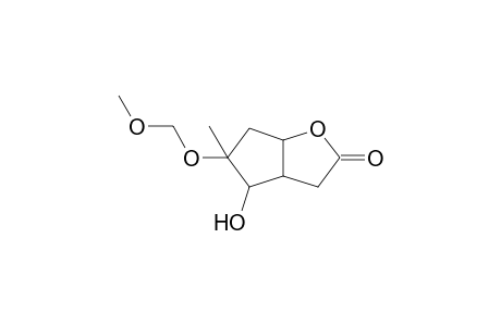3,3a,4,5,6,6a-Hexahydro-4-hydroxy-5-(methoxymethoxy)-5-methyl-2H-cyclopenta[b]furan-2-one