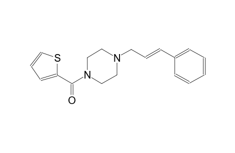 1-[(2E)-3-phenyl-2-propenyl]-4-(2-thienylcarbonyl)piperazine