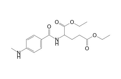 N-[p-(methylamino)benzoyl]-L-glutamic acid, diethyl ester