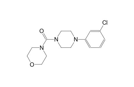 4-{[4-(3-chlorophenyl)-1-piperazinyl]carbonyl}morpholine