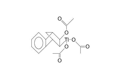 2-exo-(Bis(acetoxy)-thallium)-3-exo-acetoxy-benzonorborn-5-ene