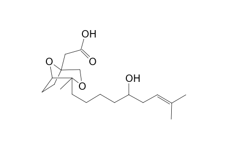 (1RS,4SR,5RS)-4-(8-methyl-5-hydroxy-7-nonenyl)-4-methyl-3,8-dioxabicyclo[3.2.1]octane-1-ethanoic acid