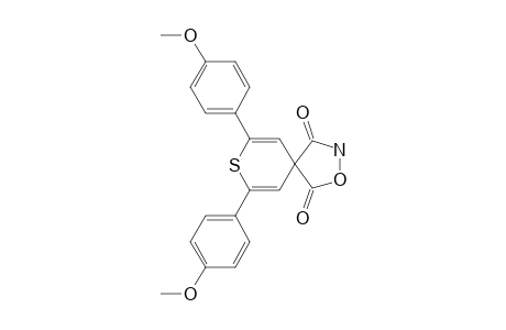7,9-DI-(4-METHOXYPHENYL)-2-OXA-8-THIA-3-AZASPIRO-[4,5]-DECA-6,9-DIENE-1,4-DIONE
