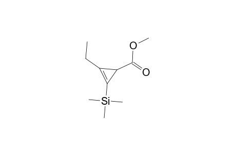 Methyl 2-ethyl-3-(trimethylsilyl)-2-cyclopropene-1-carboxylate