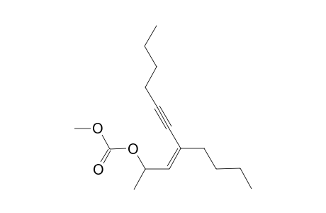 (Z)-4-butyldec-3-en-5-yn-2-yl methyl carbonate