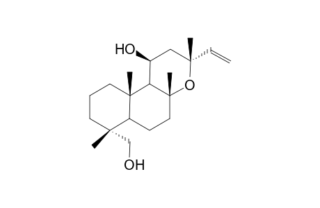 11.beta.,18-Dihydroxymanoyl oxide