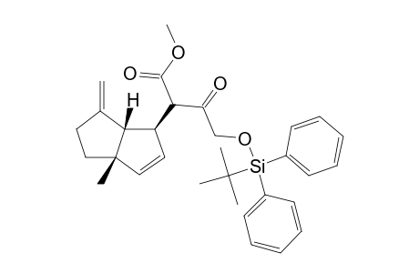 (1S,4S,5S)-4-(3-((tert-Butyldiphenylsilyl)oxy)-1-(methoxycarbony)-2-oxopropyl)-1-methyl-6-methylenebicyclo[3.3.0]oct-2-ene