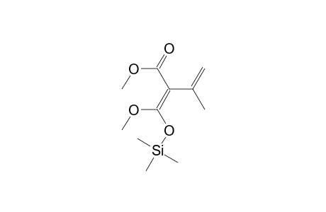 (2E)-2-[methoxy(trimethylsilyloxy)methylene]-3-methyl-but-3-enoic acid methyl ester