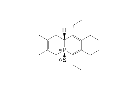 2,3,4,5-Tetraethyl-8,9-dimethyl-1-phosphabicyclo[4.4.0]deca-2,4,8-triene 1-thiodide