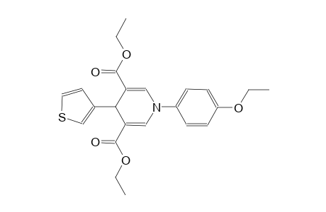 3,5-pyridinedicarboxylic acid, 1-(4-ethoxyphenyl)-1,4-dihydro-4-(3-thienyl)-, diethyl ester