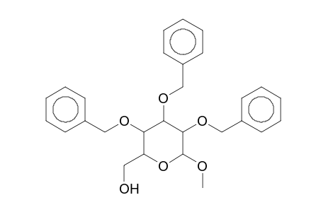 2,3,4-Tri-O-benzyl.alpha.-D-mannopyranoside