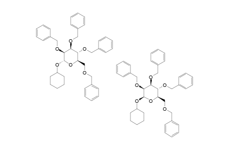 CYCLOHEXYL-2,3,4,6-TETRA-O-BENZYL-D-MANNOPYRANOSIDE;ALPHA/BETA-MIXTURE