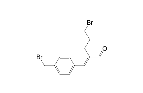 (E)-3-[4-(bromomethyl)phenyl]-2-(3-bromopropyl)acrolein