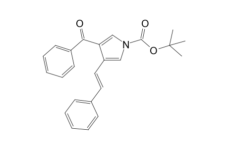3-Benzoyl-4-[(E)-2-phenylethenyl]-1-pyrrolecarboxylic acid tert-butyl ester