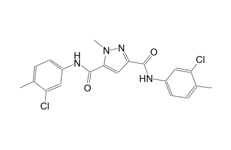 1H-pyrazole-3,5-dicarboxamide, N~3~,N~5~-bis(3-chloro-4-methylphenyl)-1-methyl-