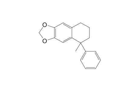 5-Methyl-5-phenyl-5,6,7,8-tetrahydronaphtho[2,3-d]-1,3-dioxole