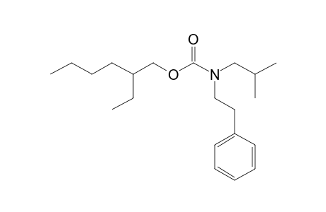 Carbonic acid, monoamide, N-(2-phenylethyl)-N-isobutyl-, 2-ethylhexyl ester