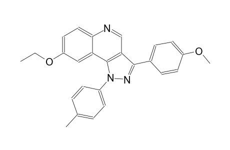 8-ethoxy-3-(4-methoxyphenyl)-1-(4-methylphenyl)-1H-pyrazolo[4,3-c]quinoline