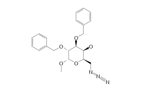 METHYL-6-AZIDO-2,3-DI-O-BENZYL-6-DEOXY-ALPHA-D-GALACTOPYRANOSIDE