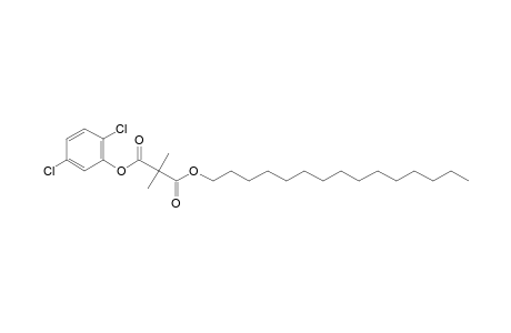 Dimethylmalonic acid, 2,5-dichlorophenyl pentadecyl ester