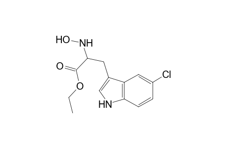 Tryptophan, 5-chloro-N-hydroxy-, ethyl ester