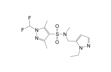 1H-pyrazole-4-sulfonamide, 1-(difluoromethyl)-N-[(1-ethyl-1H-pyrazol-5-yl)methyl]-N,3,5-trimethyl-