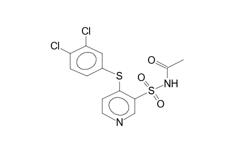 N-acetyl-4-(3,4-dichlorophenylthio)pyridinesulfonamide