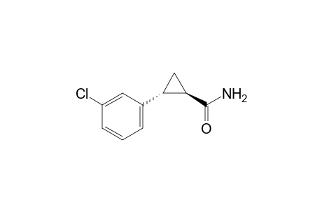 (-)-(1R,2R)-2-(3-Chlorophenyl)cyclopropanecarboxamide
