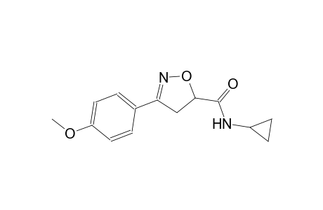 5-isoxazolecarboxamide, N-cyclopropyl-4,5-dihydro-3-(4-methoxyphenyl)-
