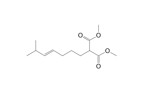 (E)-Methyl 2-methoxycarboyl-8-methyl-6-nonenoate