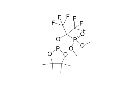 2-[1-(Dimethoxyphosphinyl)-2,2,2-trifluoro-1-(trifluoromethyl)-ethoxy]-4,4,5,5-tetramethyl-1,3,2-dioxaphospholan