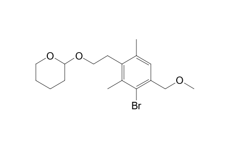 2H-Pyran, 2-[2-[3-bromo-4-(methoxymethyl)-2,6-dimethylphenyl]ethoxy]tetrahydro-