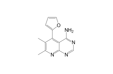 5-(furan-2-yl)-6,7-dimethyl pyrido[2,3-d]pyrimidin-4-amine