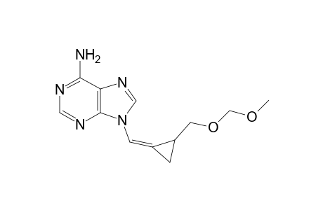 9-[(Z)-[2-(methoxymethoxymethyl)cyclopropylidene]methyl]-6-purinamine