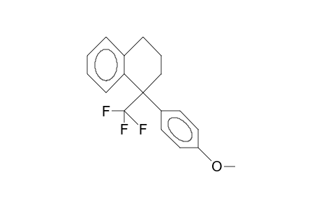 1-Trifluoromethyl-1-(4-methoxy-phenyl)-tetralin
