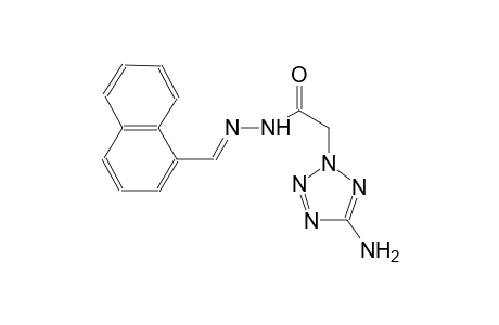 2-(5-amino-2H-tetraazol-2-yl)-N'-[(E)-1-naphthylmethylidene]acetohydrazide