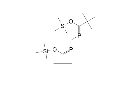 (2,2-dimethyl-1-trimethylsilyloxypropylidene)-[(2,2-dimethyl-1-trimethylsilyloxypropylidene)phosphanylmethyl]phosphane